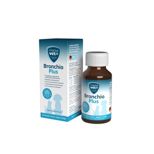 Marsavet Bronchio Plus lašai 100 ml šunims ir katėms